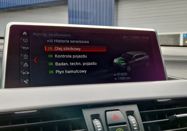 BMW X2 cena 117900 przebieg: 51319, rok produkcji 2020 z Sieradz małe 352